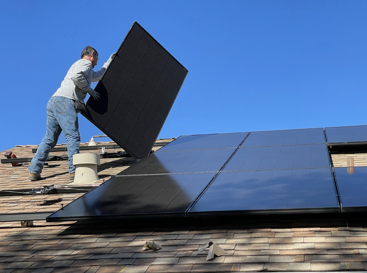 How Are Solar Panels Installed on a Roof?